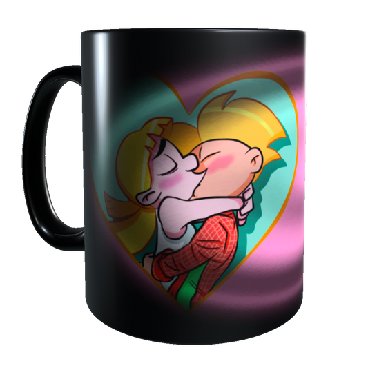 Taza - Tazón MAGICO Cambia Color - Hey Arnold - Arnold y Helga