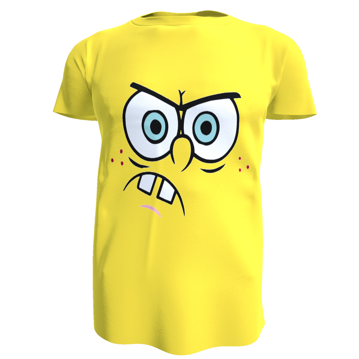 Polera Bob Esponja (ANGRY) (100% algodón)