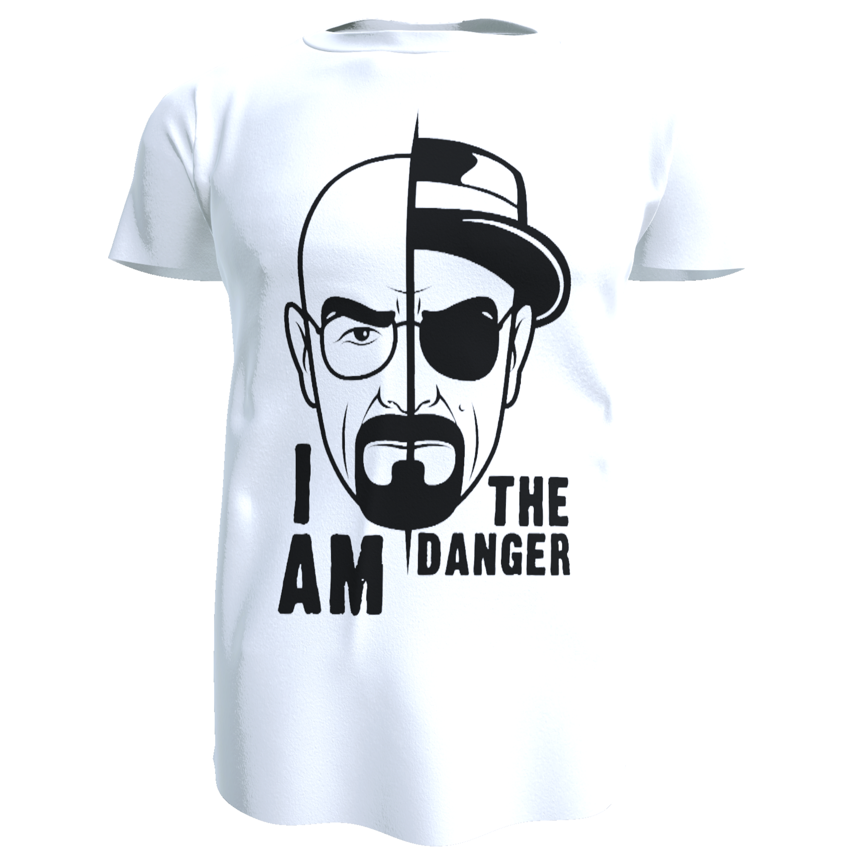 Polera Breaking Bad Walter White Heisenberg I Am The Danger 100 A polera-breaking-bad-walter-white-heisenberg-i-am-the-danger-100-a