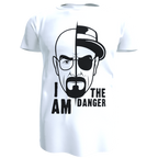 Polera Breaking Bad/ Walter White Heisenberg / I am the danger (100% Algodón)