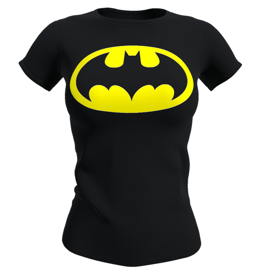 Polera Mujer Batman / Escudo (100% algodón)