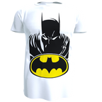 Polera Batman / Rostro y Escudo (100% Algodón)