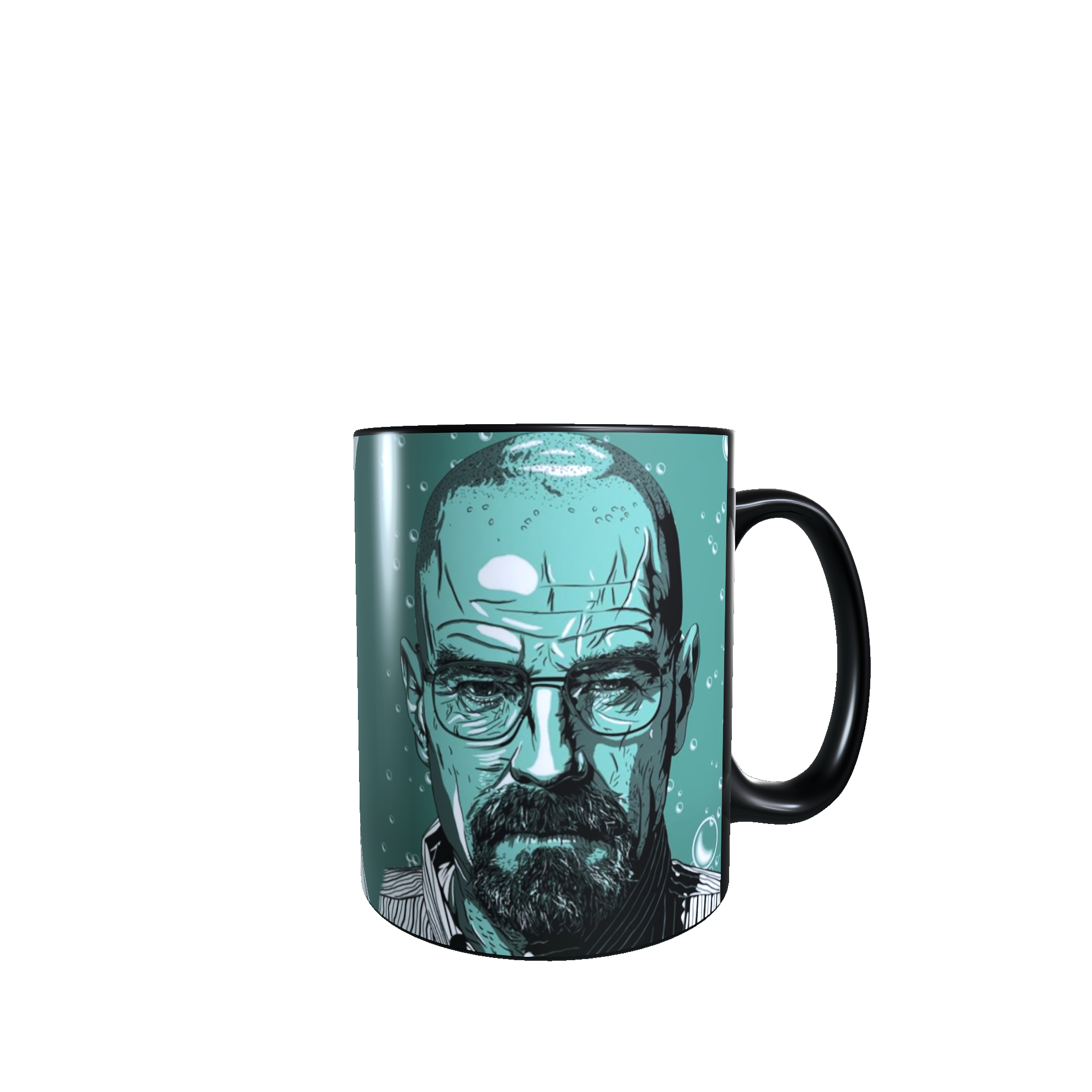 Taza - Tazón MAGICO Cambia Color -  Walter White (Breaking Bad)