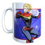 Taza - Tazón Capitana Marvel