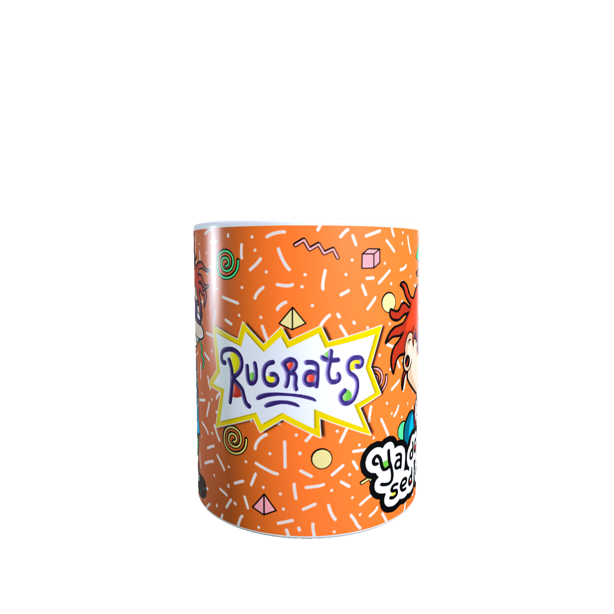 Taza - Tazón Rugrats -  Carlitos Adolescente / Aventuras en pañales