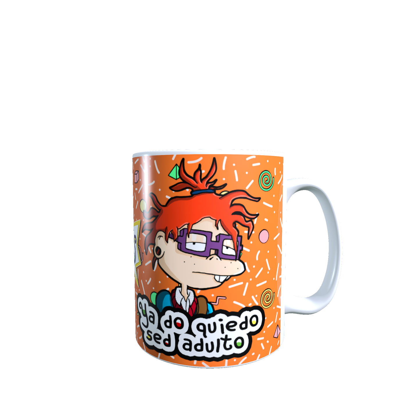 Taza - Tazón Rugrats -  Carlitos Adolescente / Aventuras en pañales