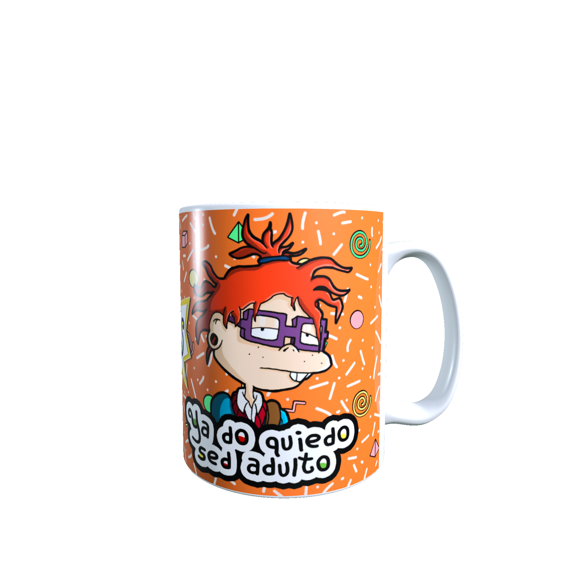 Taza - Tazón Rugrats -  Carlitos Adolescente / Aventuras en pañales