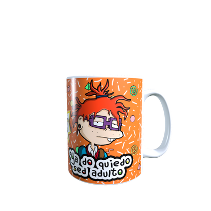 Taza - Tazón Rugrats -  Carlitos Adolescente / Aventuras en pañales