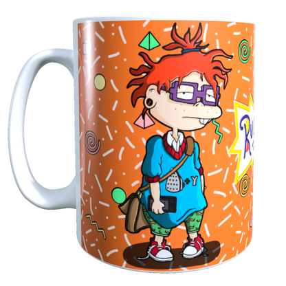 Taza - Tazón Rugrats -  Carlitos Adolescente / Aventuras en pañales