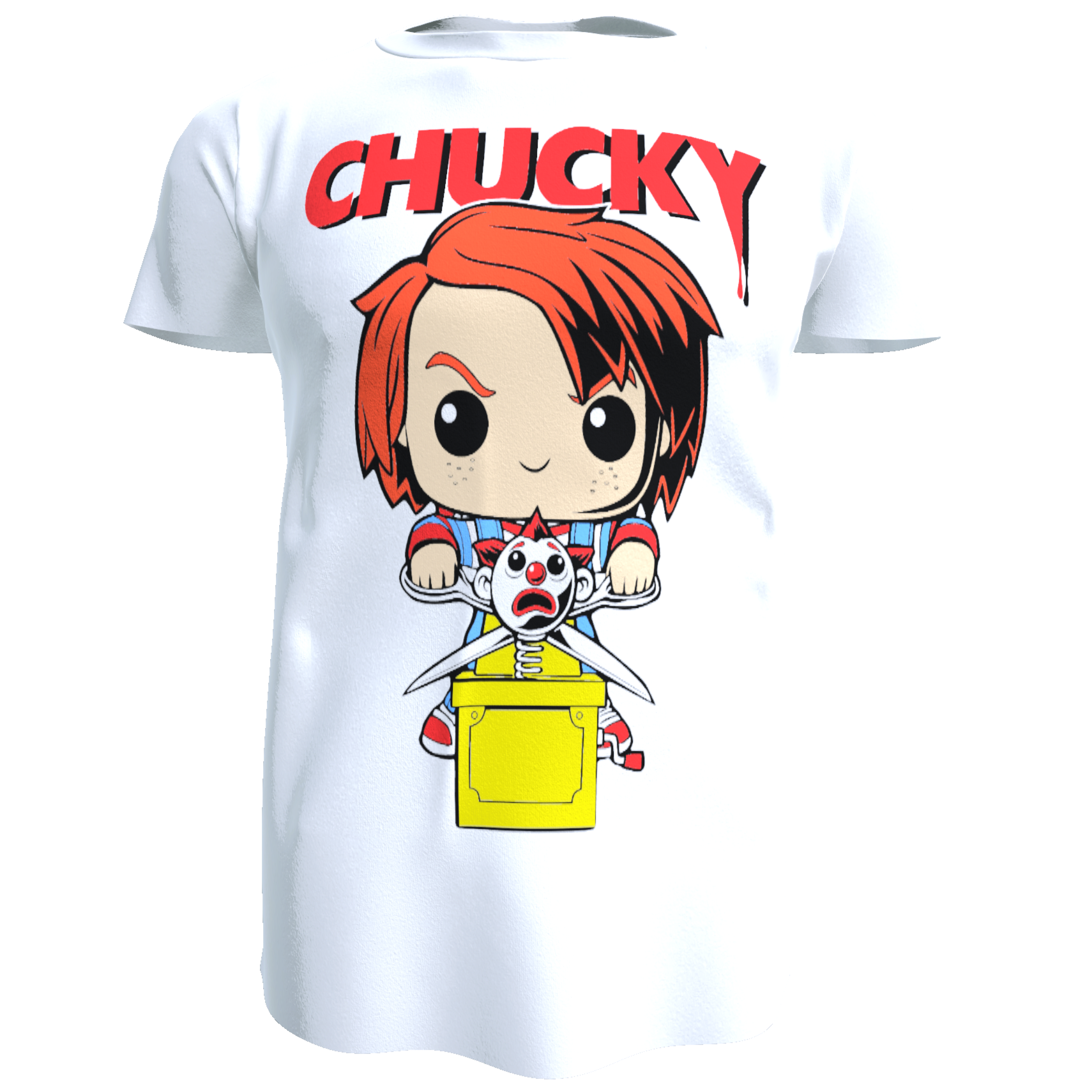 Polera Chucky / El muñeco Diabólico (100% Algodón)
