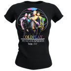 Polera Mujer Coldplay- Music of the Spheres (100% Algodón)
