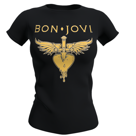 Polera Mujer Bon Jovi (100% Algodón)