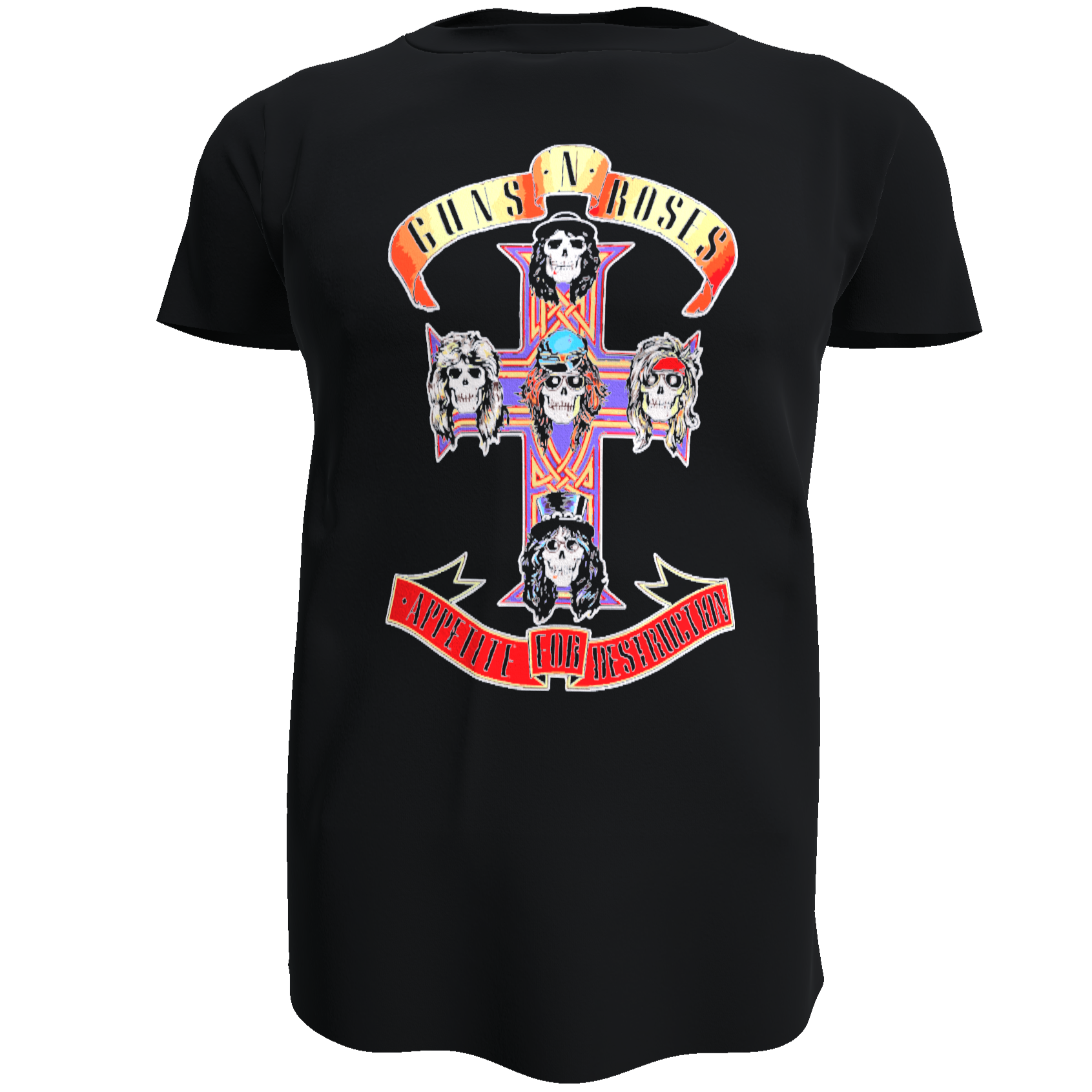 Polera Guns and Roses (100% Algodón)