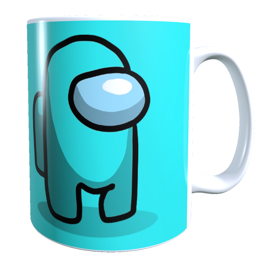 Taza - Tazón Among Us (Celeste)
