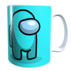 Taza - Tazón Among Us (Celeste)
