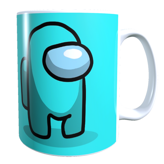 Taza - Tazón Among Us (Celeste)