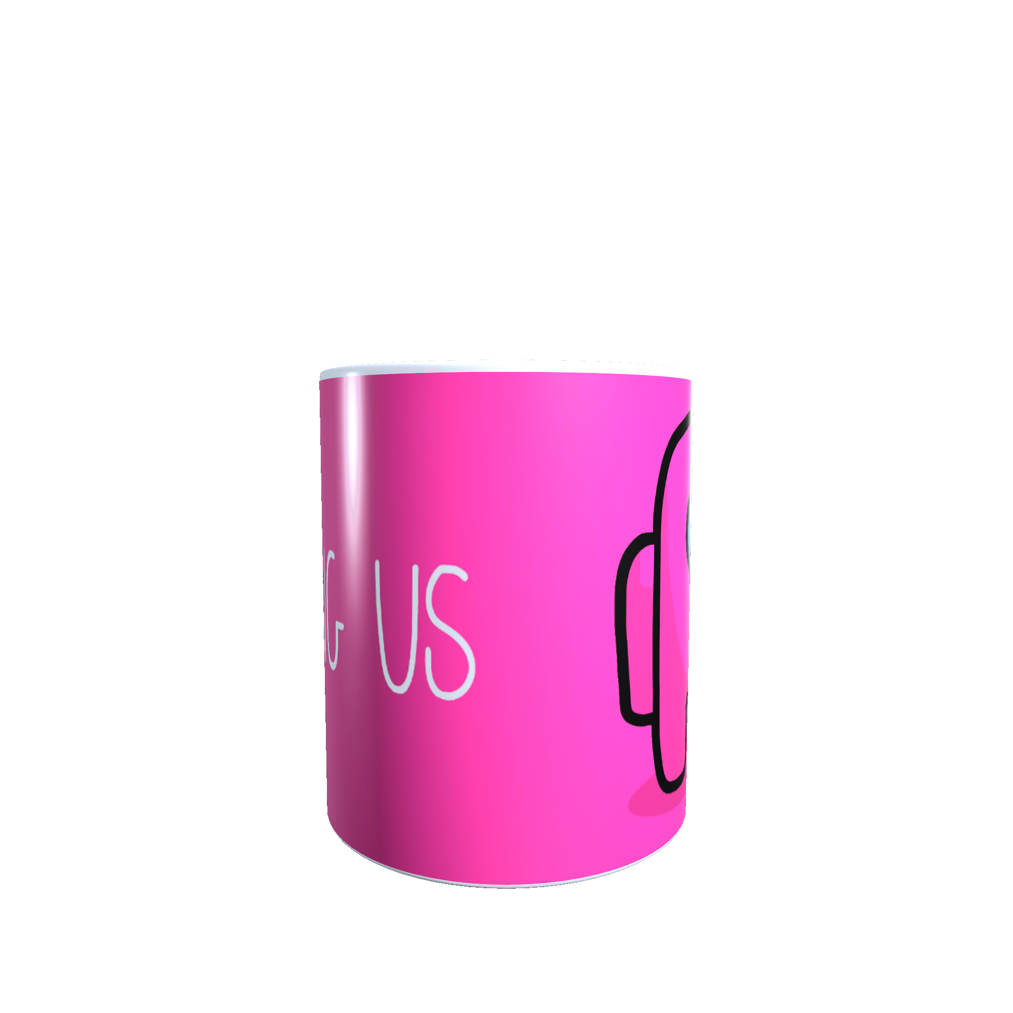 Taza - Tazón Among Us (Rosado)