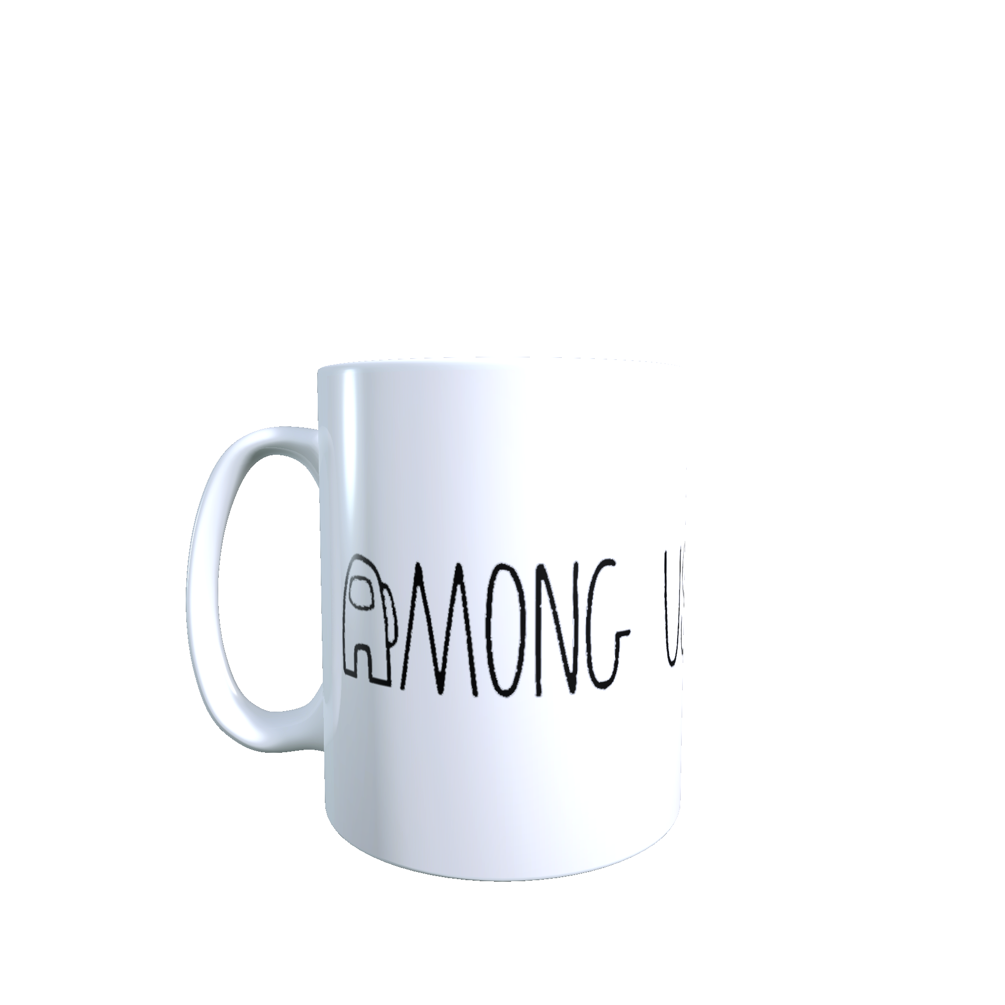 Taza - Tazón Among Us (Negro)