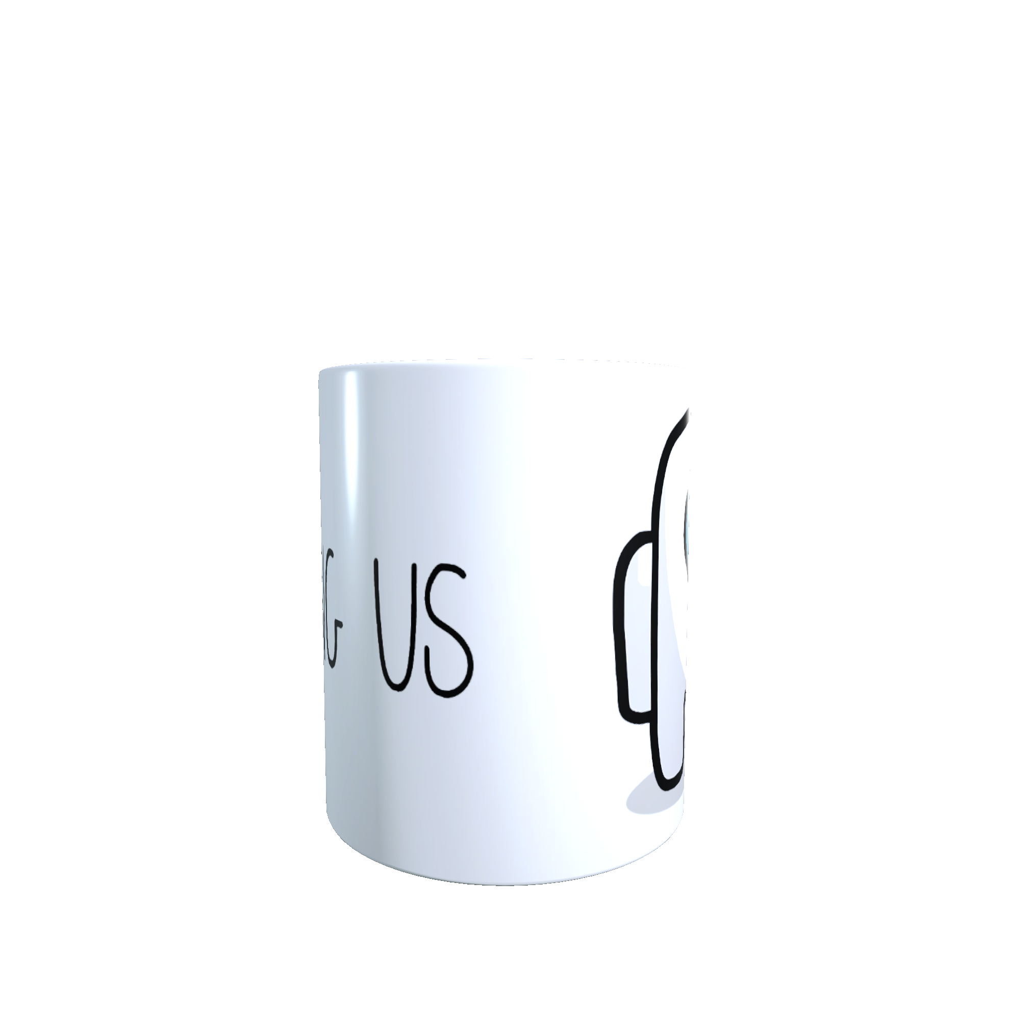 Taza - Tazón Among Us (Blanco)