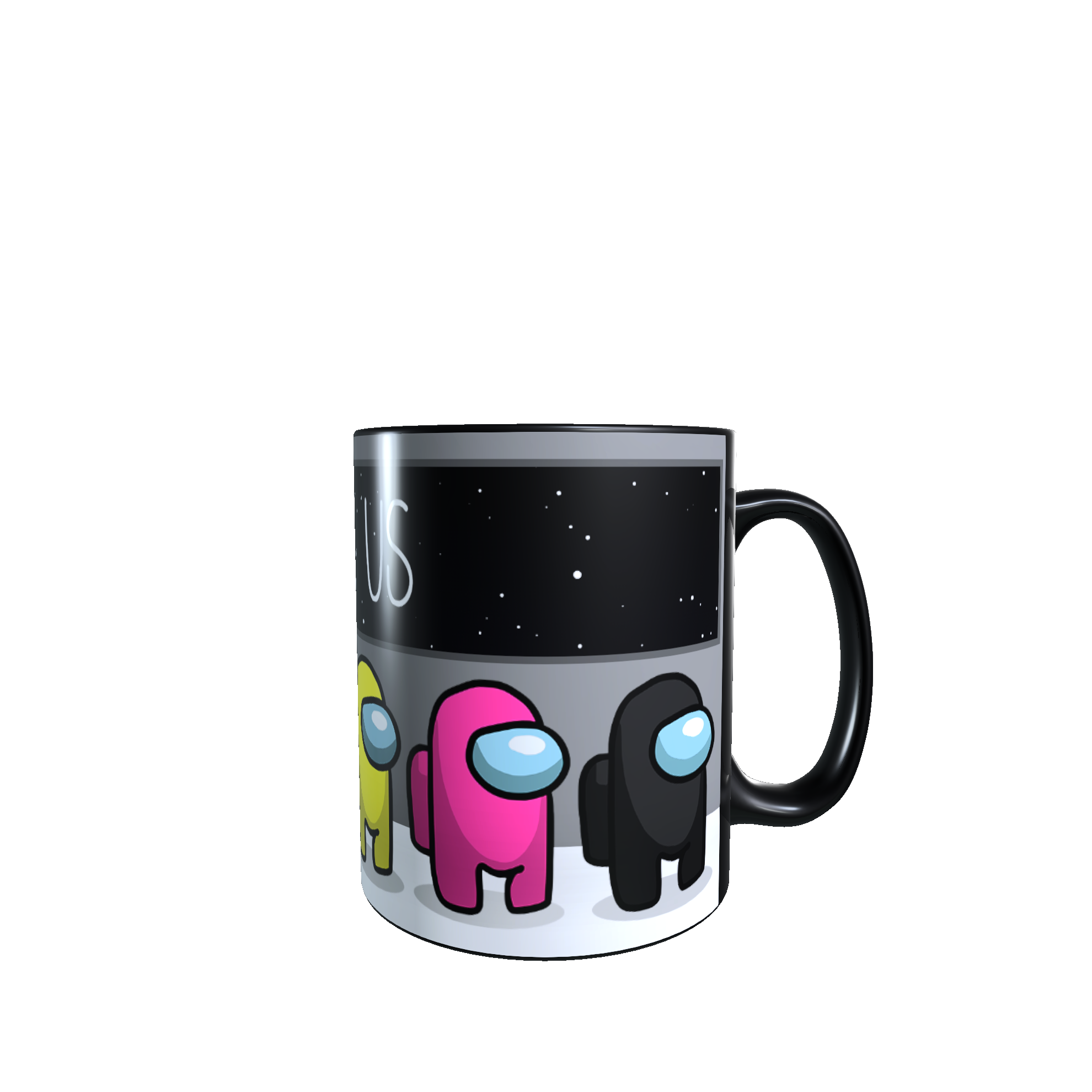 Taza - Tazón MAGICO Cambia Color - Among Us / Tripulantes