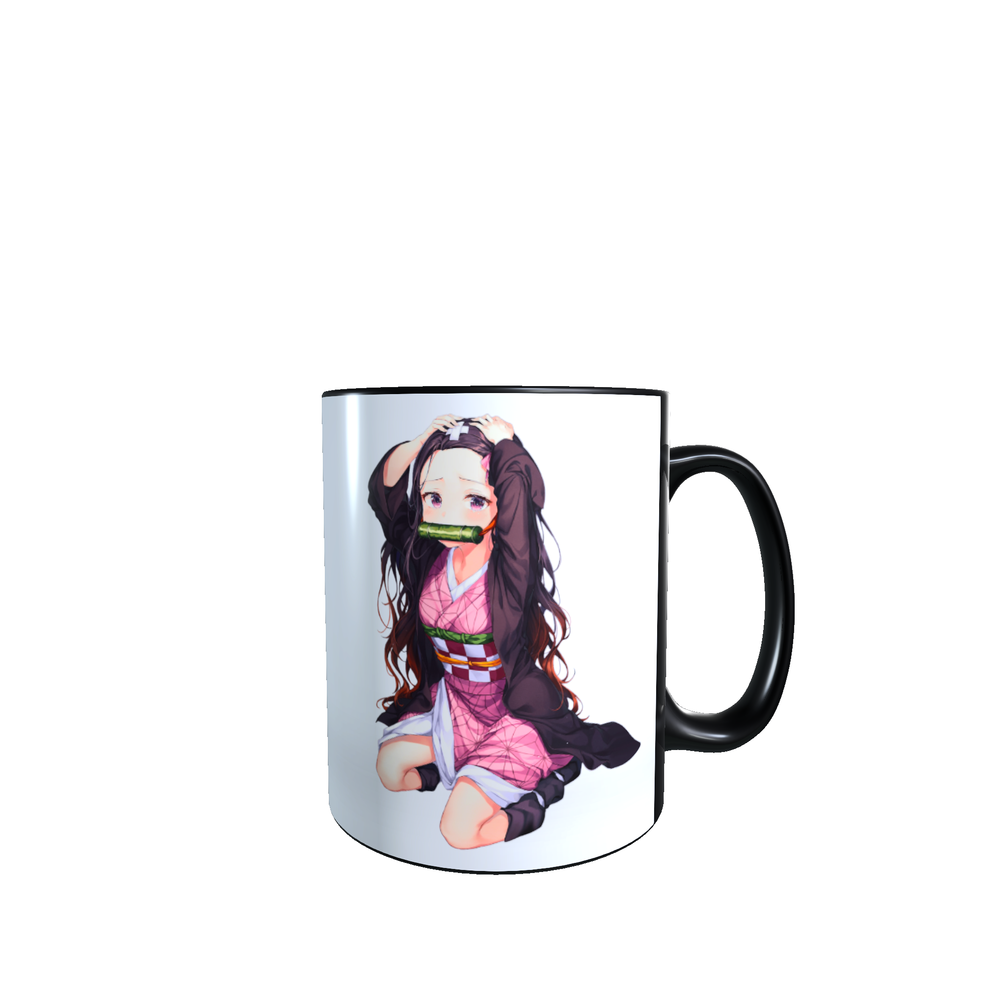 Taza - Tazón MAGICO Cambia Color - Nezuko, Demon Slayer