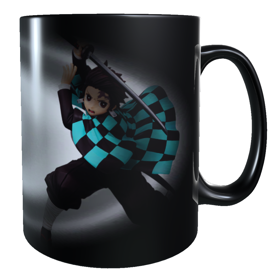 Taza - Tazón MAGICO Cambia Color - Tanjiro, Demon Slayer
