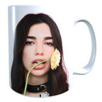 Taza  - Tazón Dua Lipa - New Rules (Con codigo Spotify)