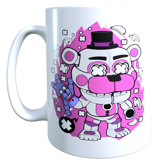 Taza - Tazón Funtime Freddy, Five Nights at Freddy's