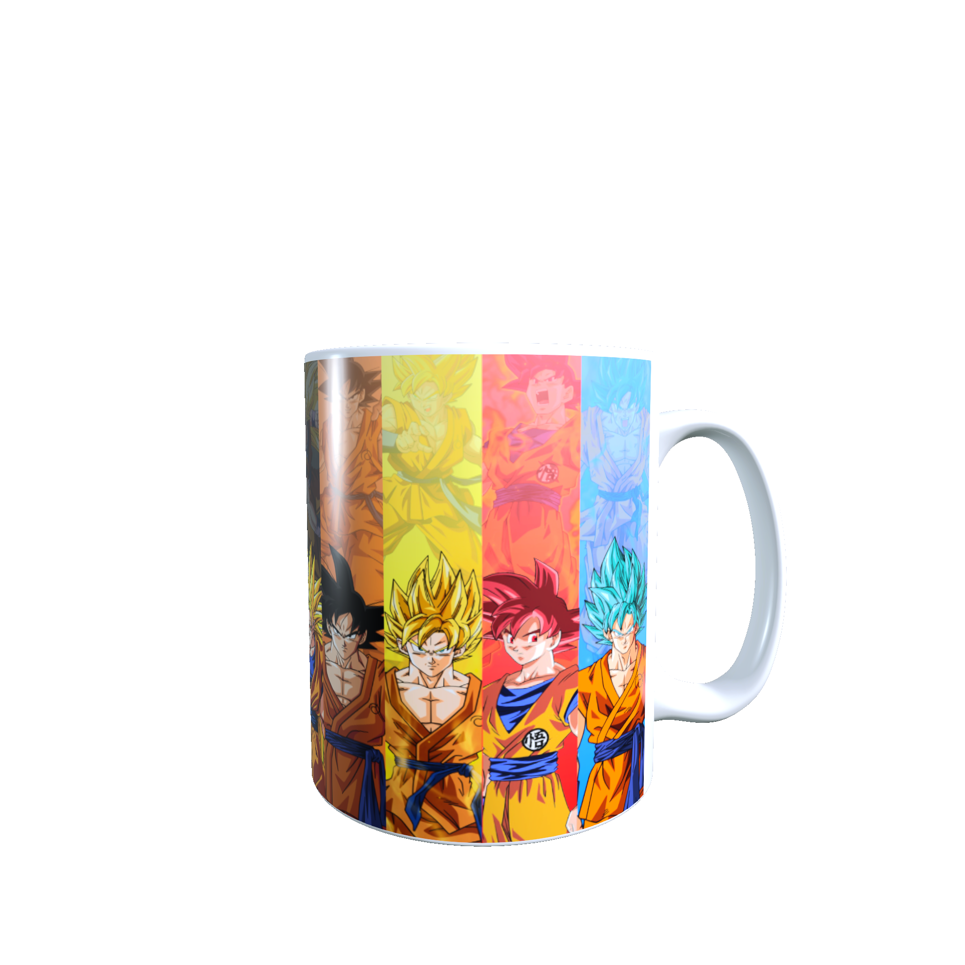 Taza - Tazón Goku Evolución Saiyajin (Dragon Ball)
