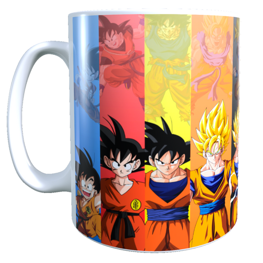 Taza - Tazón Goku Evolución Saiyajin (Dragon Ball)