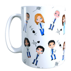 Taza - tazón Grey's Anatomy (FONDO DOCTORES)