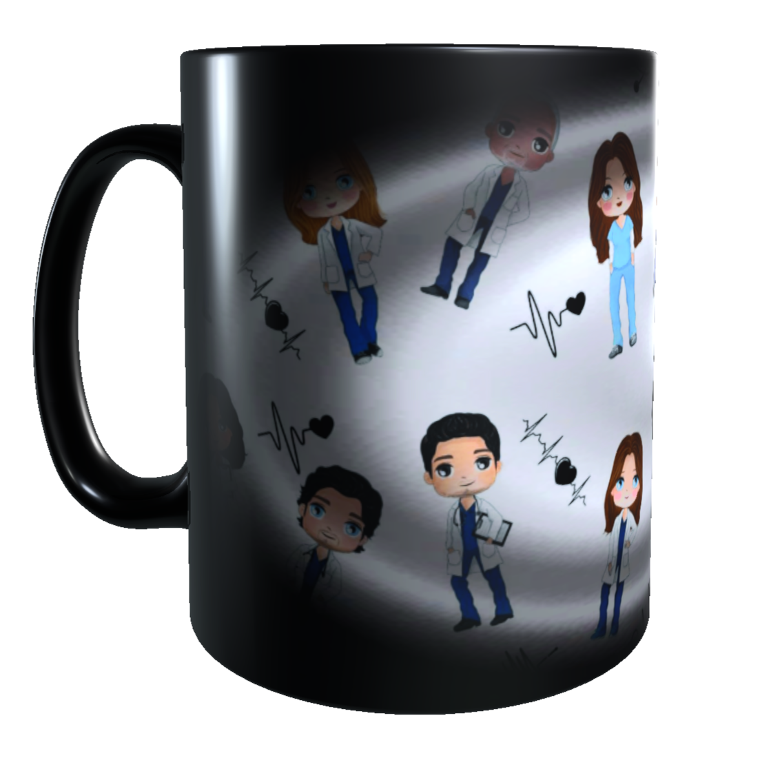 Taza - Tazón MAGICO Cambia Color -  Grey's Anatomy