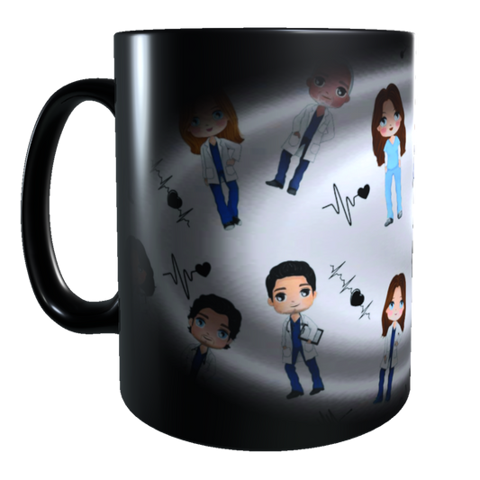 Taza - Tazón MAGICO Cambia Color -  Grey's Anatomy