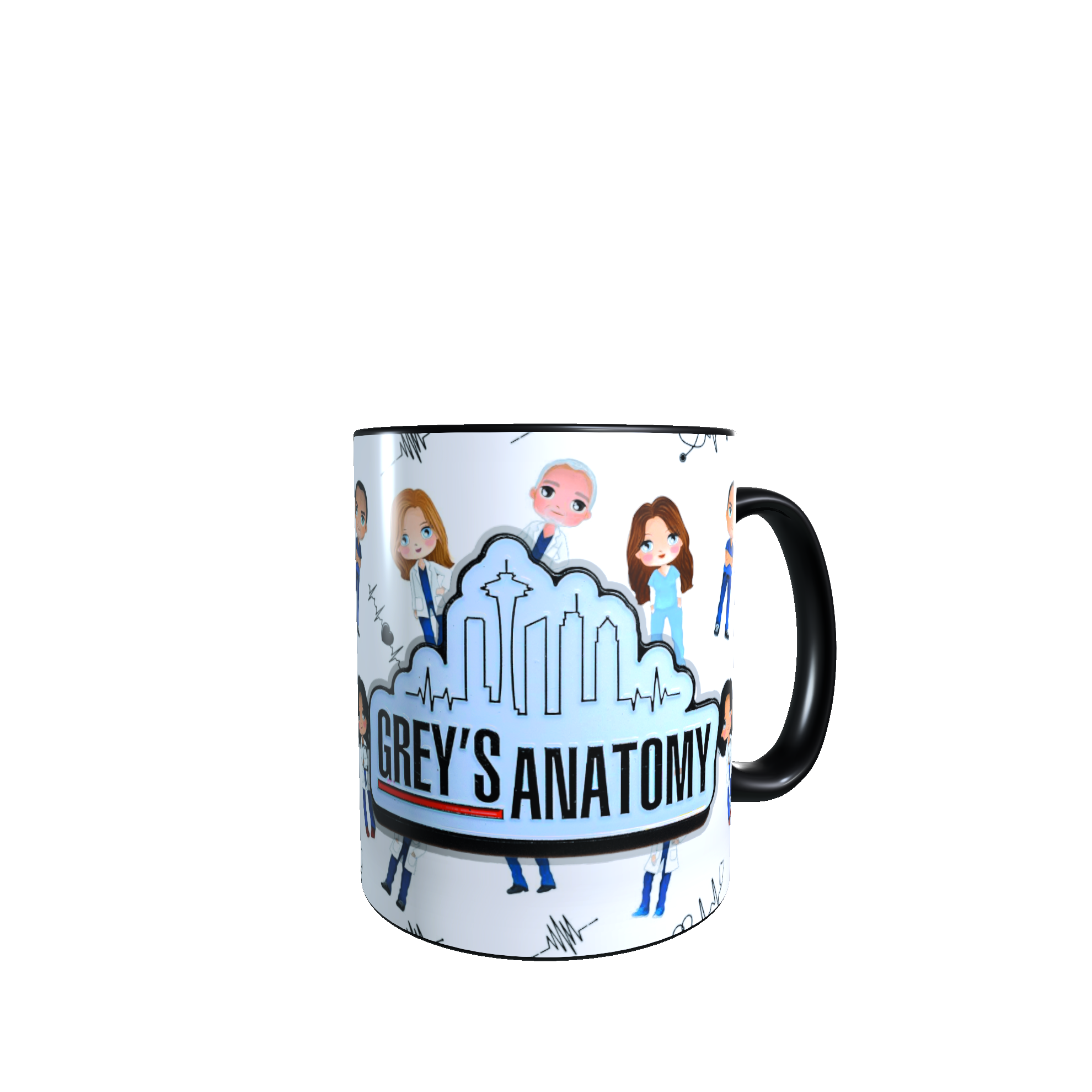 Taza - Tazón MAGICO Cambia Color -  Grey's Anatomy