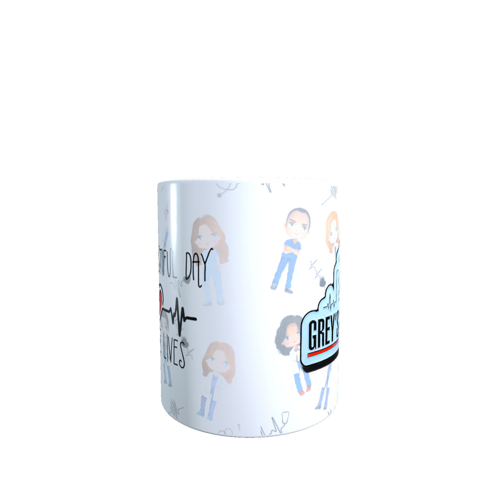 Taza - Tazón Grey's Anatomy / It's a Beautiful Day to Save Lives