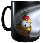 Taza - Tazón MAGICO Cambia Color - Garfield y Odie