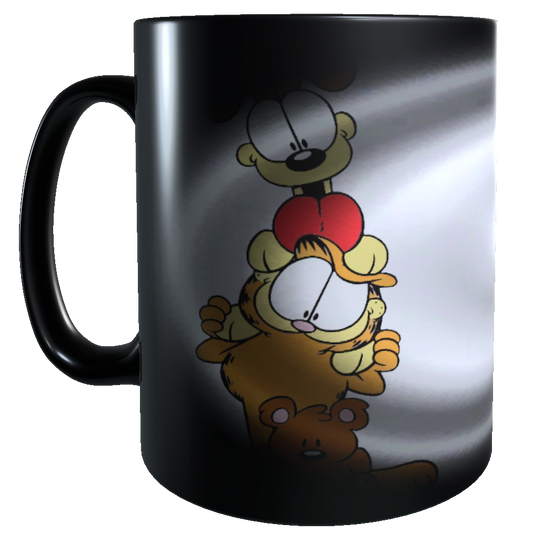 Taza - Tazón MAGICO Cambia Color - Garfield y Odie