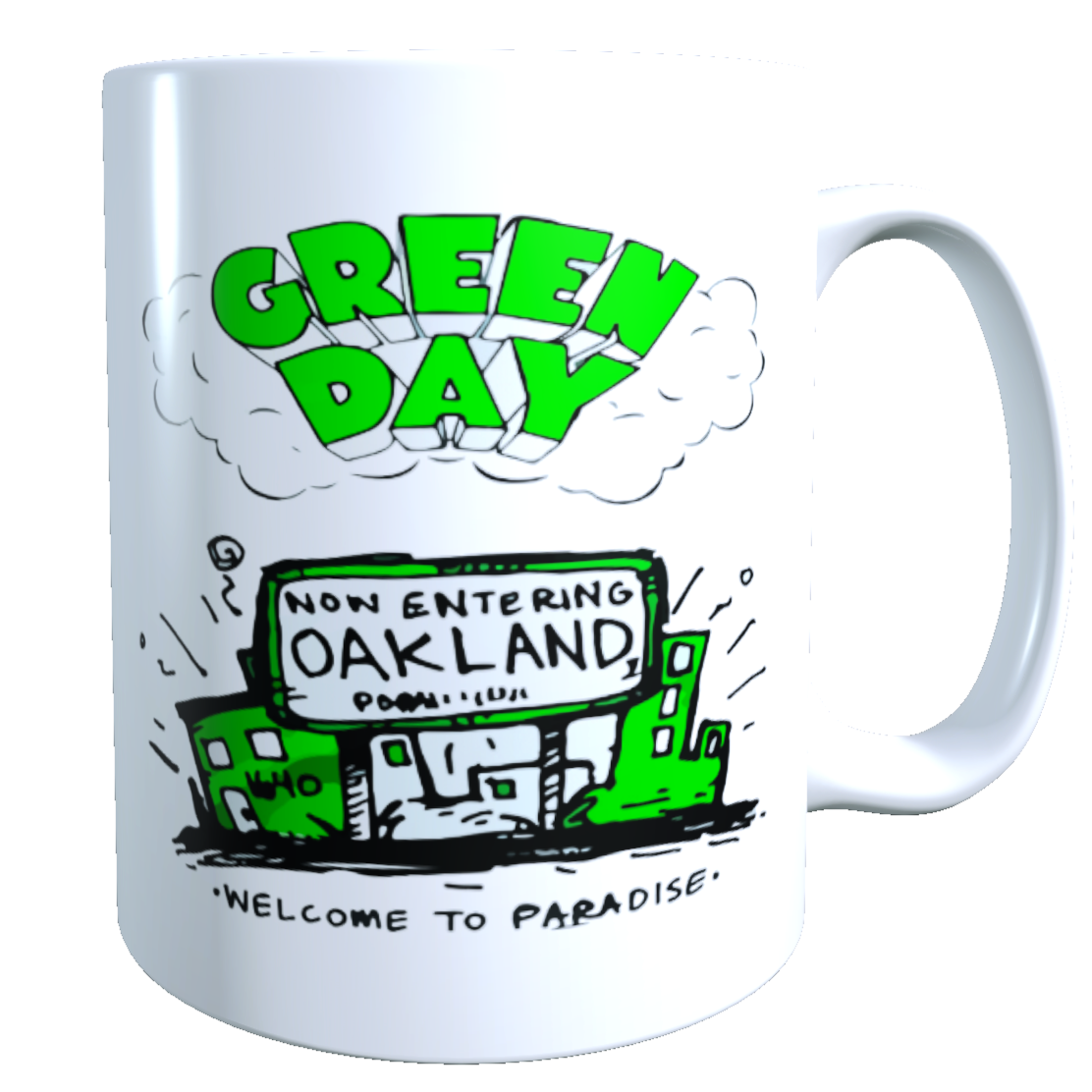 Taza - Tazón Green Day