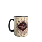 Taza - Tazón MAGICO Cambia Color -  Mapa del Merodeador (Harry Potter)