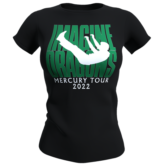 Polera Mujer Imagine Dragons / Mercury Tour 2022 (100% Algodón)