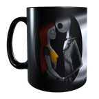 Taza - Tazón MAGICO Cambia Color -  Jack Skellington Y Sally