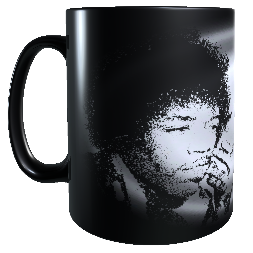 Taza - Tazón MAGICO Cambia Color - Jimi Hendrix (negro)