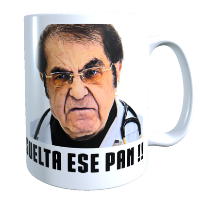 Taza - Tazón Kilos Mortales Dr. Now SUELTA ESE PAN