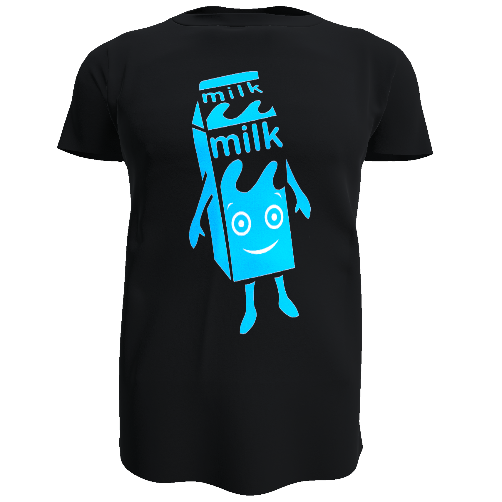 Polera Blur Leche - Coffee and TV (100% Algodón)