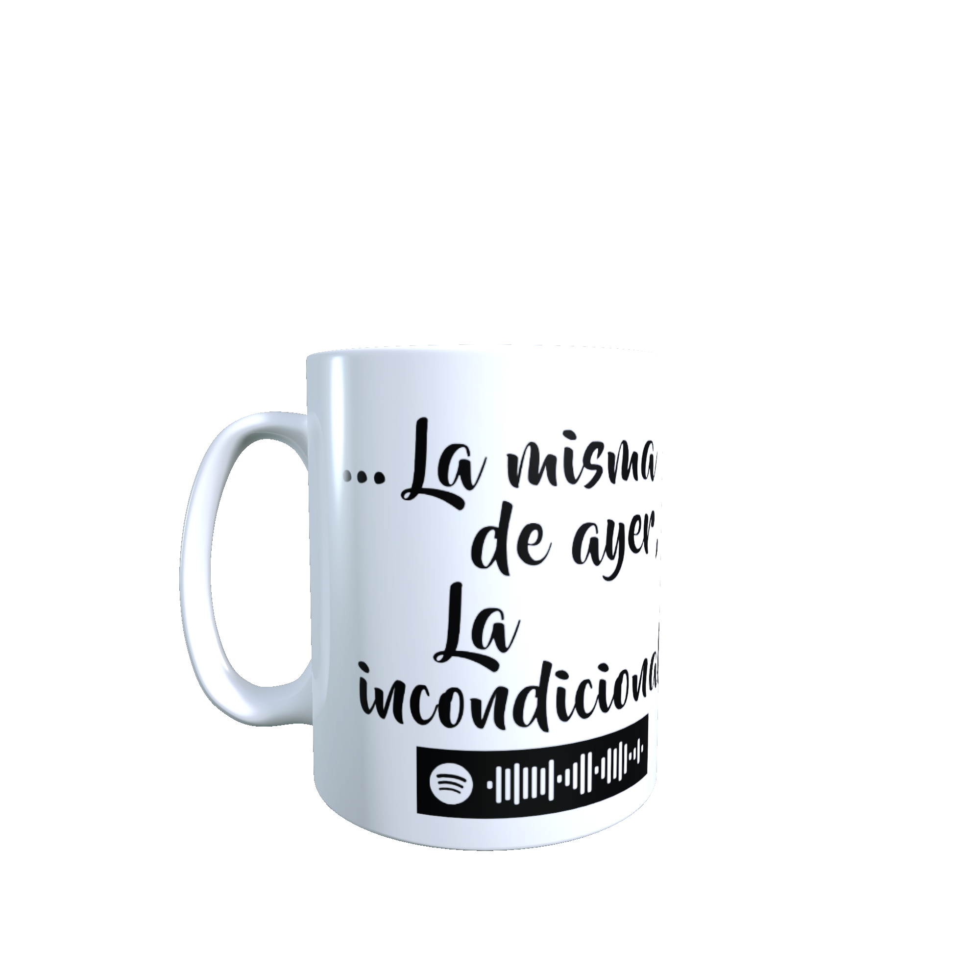 Taza - Tazón Luis Miguel - La Incondicional (Con código Spotify)