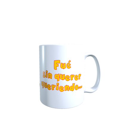 Taza - Tazón Chavo del 8 - Frase: Fue sin querer queriendo.