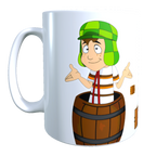 Taza - Tazón Chavo del 8 - Frase: Fue sin querer queriendo.
