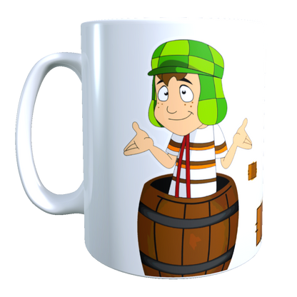 Taza - Tazón Chavo del 8 - Frase: Fue sin querer queriendo.