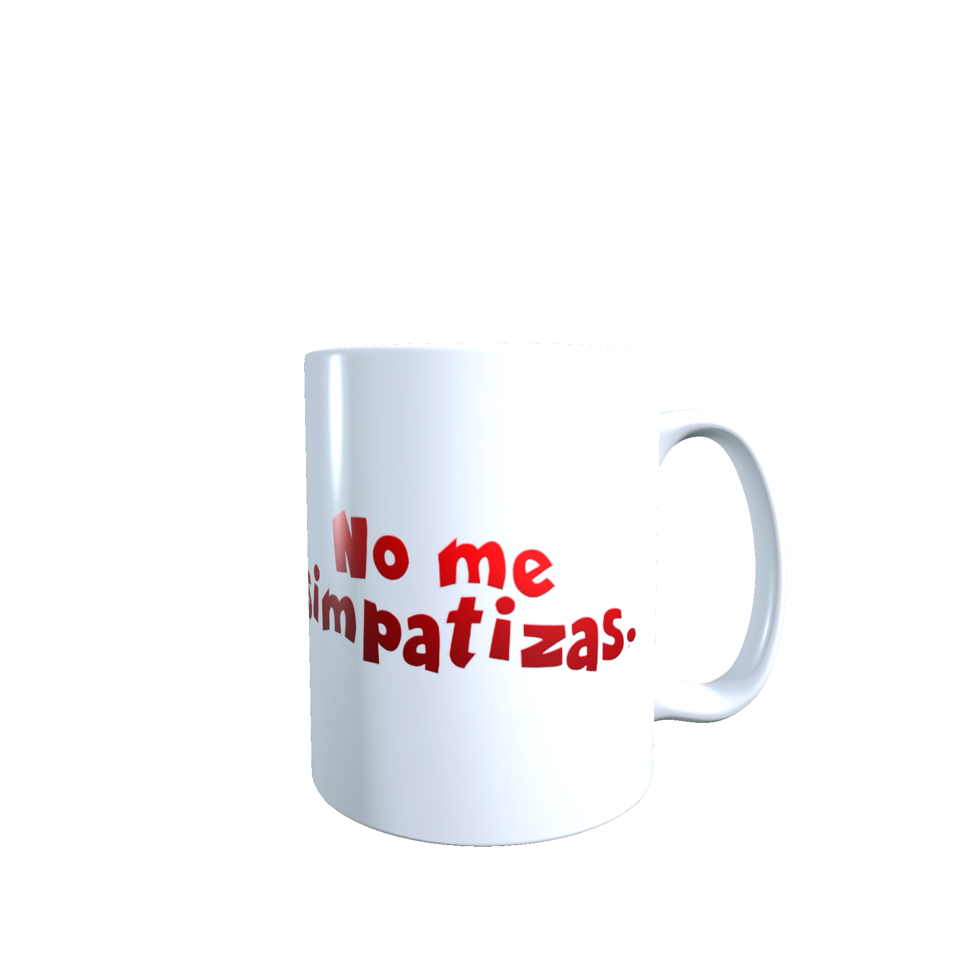 Taza - Tazón Chavo del 8, Quico, Frase: No me simpatizas.