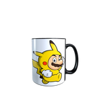 Taza - Tazón MAGICO Cambia Color - Super Mario - Pikachu